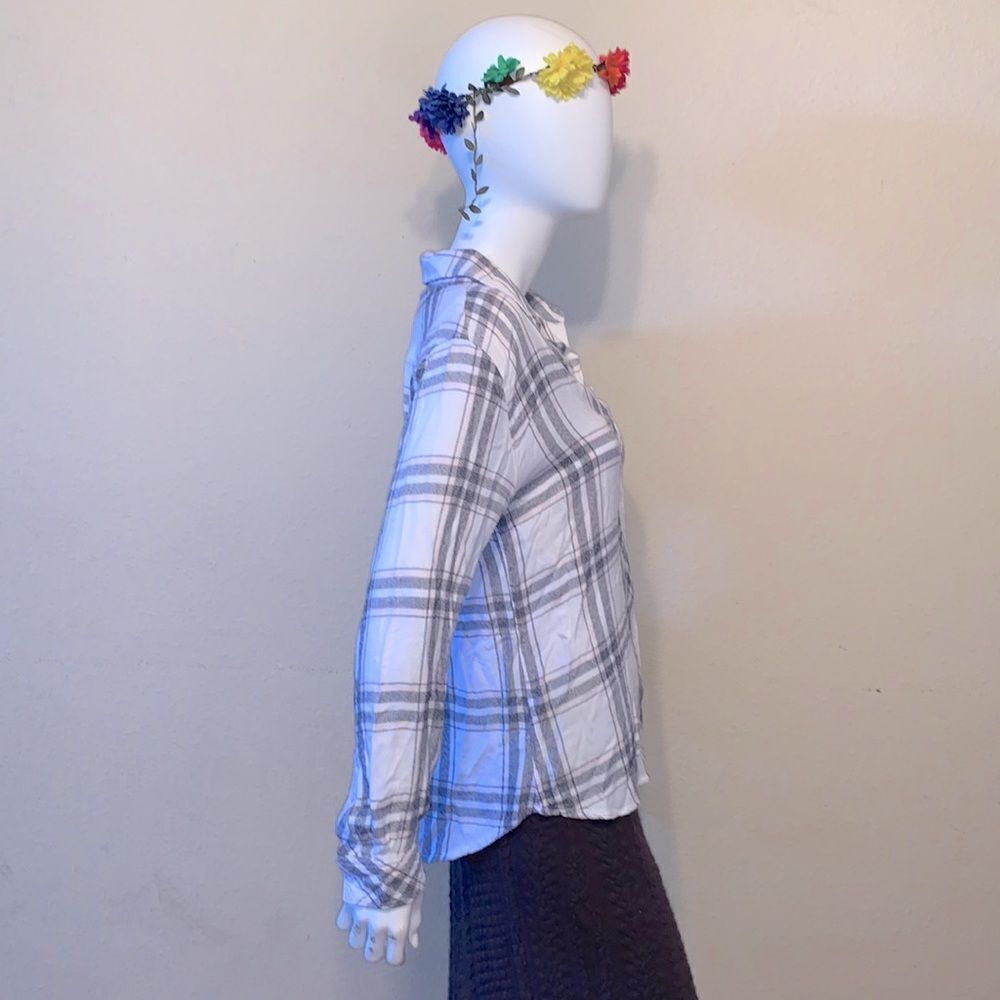 Rails Hunter Plaid Shirt - Size Small - image 5